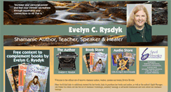 Desktop Screenshot of evelynrysdyk.com