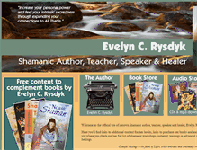 Tablet Screenshot of evelynrysdyk.com